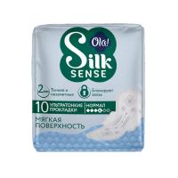 Ola! Silk Sense ULTRA NORMAL прокладки ультратонкие Мягкий шелк уп.10