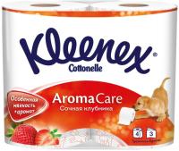 Туалетная бумага Kleenex ВТ 155sc 4*10 Strawberry