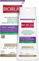 BIOBLAS Шампунь  против выпад д/жирных волос, 360 мл, шт.