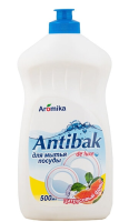 Аромика Antibak de Luxe Средство для посуды Цитрусовый фреш 500 мл