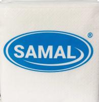 Салфетки бумажные однослойные SAMAL 70листов