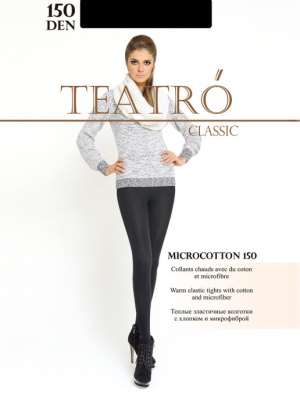 Micro&Cotton 150 Teatro, колготки (nero, 5)