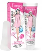 Крем Батист для депиляции депилятор йогуртовый 2в1 100мл коробка Россия