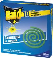 Спирали от комаров Raid 10 шт