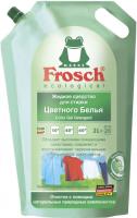 Гель для стирки Frosch для цветного белья мягкая упаковка 2л