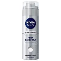 Nivea Пена для бритья Серебряная защита 200 мл