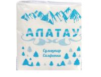 Салфетки бумажные однослойные  АЛАТАУ 90листов