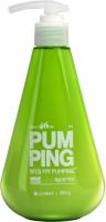 LG Зубная паста PERIOE Pumping REFRESNING HERB (с дозатором ЗЕЛЕНАЯ) 285г