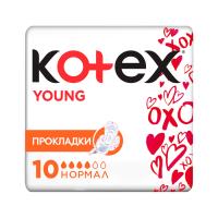 Kotex Young Normal Прокладки 10 шт