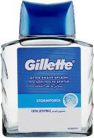 Gillette Лосьон после бритья Stormforce сила шторма 100 мл