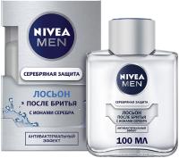 Nivea Лосьон после бритья Серебряная защита 100 мл