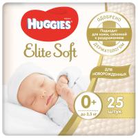 Huggies Elite Soft Подгузники 0+ до 3,5 кг 25 шт