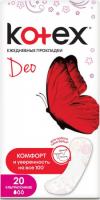 Kotex Deo Ultraslim flat 20x16