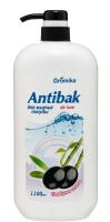 Аромика Antibak de luxe Средство для посуды Бамбук и олива 1100 мл