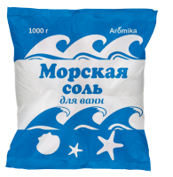 Аромика Соль для ванн Морская натуральная ракушка 1000 гр