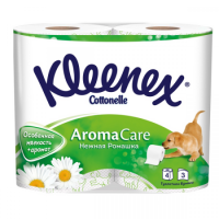 Туалетная бумага Kleenex ВТ 155sc 4*10 Chamomile