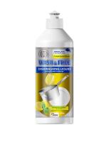 Wash & Free Средство для мытья посуды лимон и мята 500г