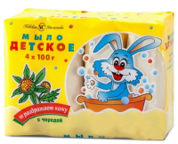 Невская косметика Детское мыло череда 4*100 гр