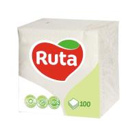 "Ruta" салфетки 1 сл. 24х24 100 л Белые (28)
