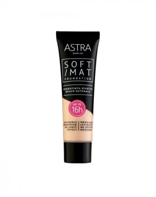 Astra SOFT MAT FOUNDATION Матовая тональная основа (01 Облако)