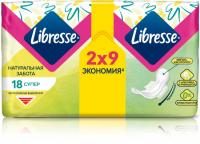 Libresse Natural Care Ultra Super 18