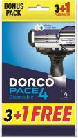 DORCO Мягкая уп. однораз. станок Pace4-FRA100-4P