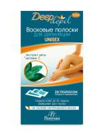 Флоресан Восковые полоски для депиляции Unisex с мятой, Ф-483