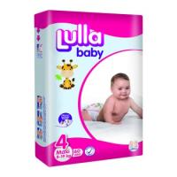 Lulla Jumbo Подгузники детские Maxi размер 4, 8-19 кг 60 шт