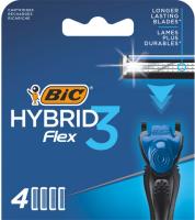 Картриджи BIC "Флекс 3 Гибрид" 4шт.948274