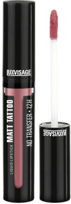 Luxvisage Жидкая губная помада MATT TATTOO No transfer 12H (104 тон LILAC NUDE)