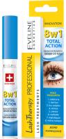 Eveline Концентрированная сыворотка для ресниц Lash therapy professional 8в1 Total action 10 мл