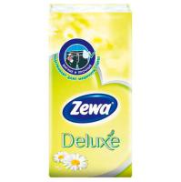 Бумажные платки Zewa Deluxe Ромашка 10шт