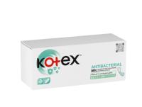 Прокладки Kotex ежедневные экстра тонкие Antibacterial 20шт