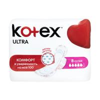 Kotex Ultra Dry Super Pads Прокладки 8 шт