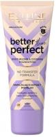 Eveline Стойкая увлажняющая тональная основа  серии BETTER  THAN  PERFECT, 30 мл,