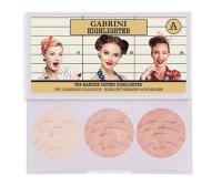 Gabrini тройной бронзатор для освещения Highlighter , 12.6 г