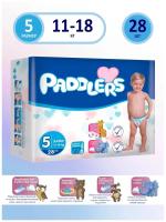 PADDLERS ДЕТСКИЕ ПОДГУЗНИКИ JUNIOR ECO №5, 28шт