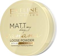 Eveline  Транспарентная матирующая пудра  серии MATT MY DAY LOOSE POWDER, 6гр