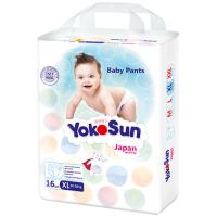 YokoSun Comfort Подгузники - Трусики XL (12-20 кг), 16 шт.