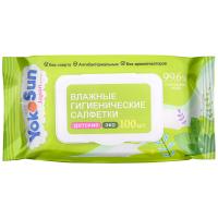 YokoSun Eco Влажные гигиенические салфетки детские, 100 шт.
