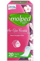 ЕЖЕДНЕВНЫЕ ЖЕНСКИЕ  ПРОКЛАДКИ MOLPED EVERYDAY FRESHNESS 20X24 , шт.