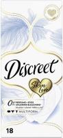DISCREET Женские гигиенические прокладки на каждый день Skin Love Multiform Single 18шт